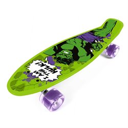 Seven Penny Skateboard Hulk med gummihjul 